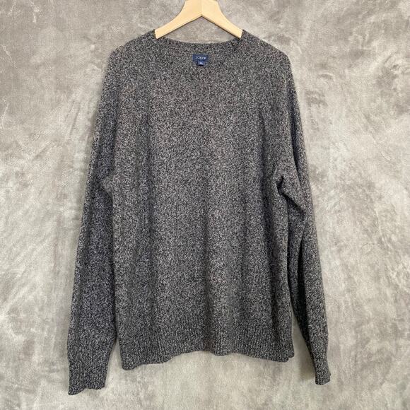 J Crew Mens Sweater Size XL Lambswool Blend Soft Long Sleeve Preppy Old Money - Picture 1 of 8